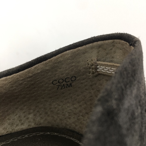 TAHARI Suede Leather Coco D'orsay Pump Size 7.5 - Picture 7 of 7